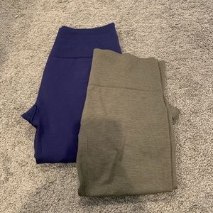 2 Pair of Lululemon Cropped Leggings